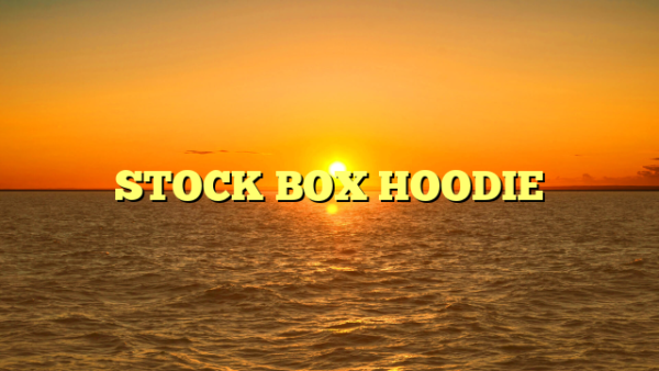 STOCK BOX HOODIE