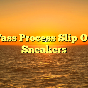 Vass Process Slip‑On Sneakers